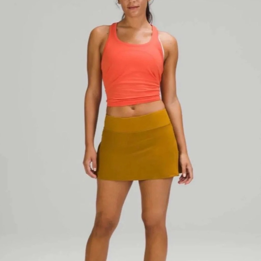Lululemon Athletica Play Off The Pleats Skort Size 8